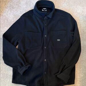 Hurley fleece button up jacket